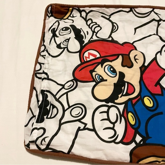 Lot of 2 Super Mario Character Pillowcases - Picture 16 of 16